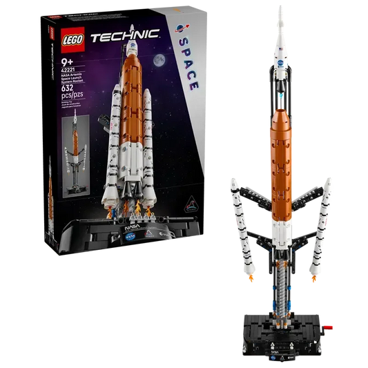 LEGO® 42221 Technic NASA Artemis Space Launch System Rocket | 632 Pieces | Ages 9+