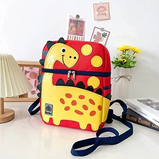 School Starts Season Cute Comfortable Fashion Dinosaur Print Child Student Zipper Cartoon School Bag Nylon Backpack Hunting Backpacks for kids - Jaiman Toys