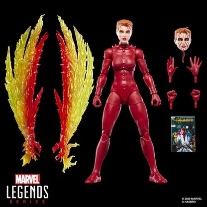 Marvel Legends Phoenix Rachel Summers Action Figure | Excalibur X-Men | 6-Inch Hasbro