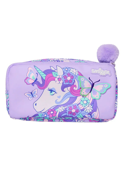 Smiggle Unicorn Pencil Case Pouch For Kids - Jaiman Toys