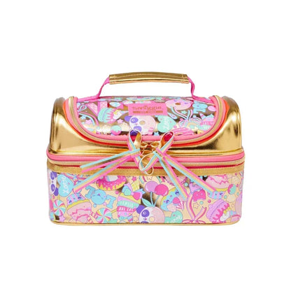 Smiggle Lunch Bag : Golden Icecream Double Decker 7 Inch For Kids - Jaiman Toys