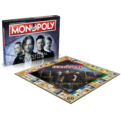 Supernatural Monopoly – Join the Winchester Brothers Sam and Dean in a Battle Against the Supernatural! - Jaiman Toys