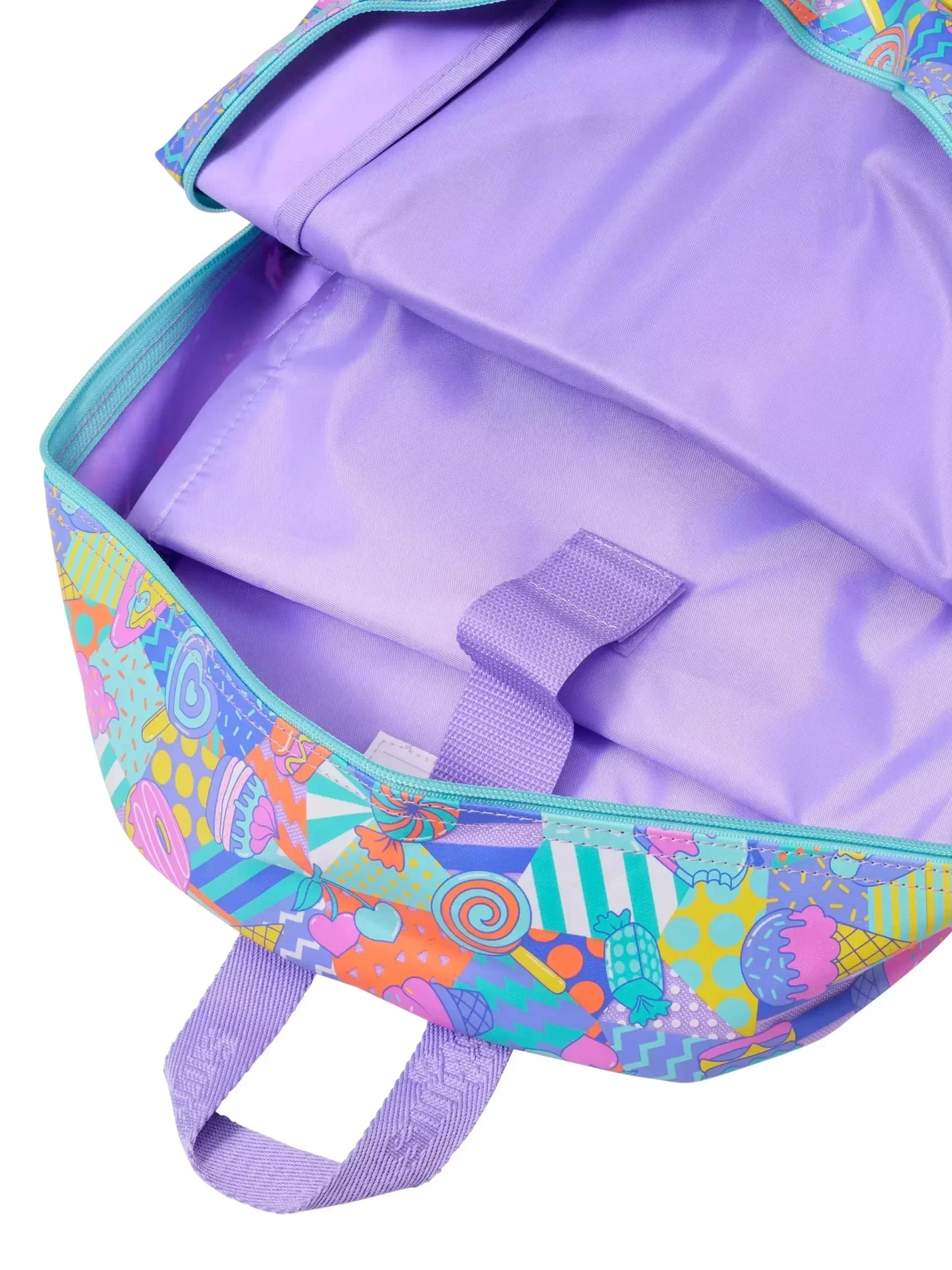 Smiggle School Bag : Icecream Colorful & Stylish 16 Inch Backpack for Kids - Jaiman Toys