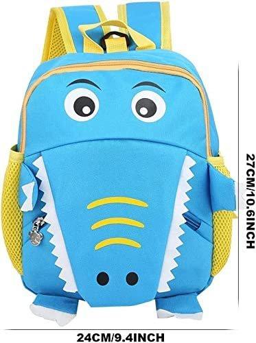 Children's school bags, kids cute cartoon crocodile school bag, preschool children's fashion school bag, travel backpack - Jaiman Toys