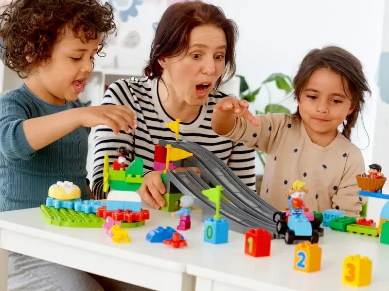 LEGO Education 45024  DUPLO Steam Park , Fun STEM Educational Toy, Steam Learning - (295Piece)