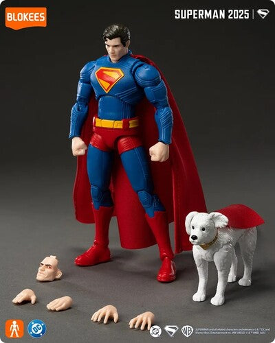 Blokees Champion Class DC Superman Building Kit | 93-Piece Official DC Collectible Model Set | 1:12 Scale Action Figure for Ages