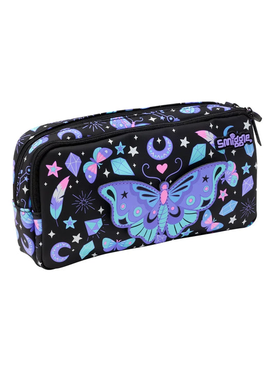 Smiggle Butterfly Pencil Case Pouch For Kids - Jaiman Toys