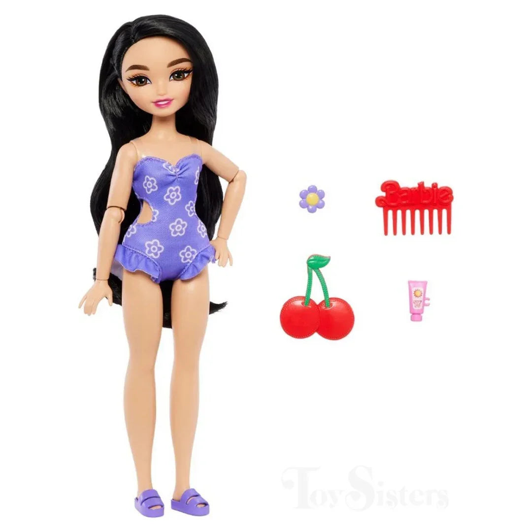 Barbie Dream Besties Swimsuit Renee Doll – JGH86 | 2025 Edition | Poolside Fun for Kids 3+ - Jaiman Toys