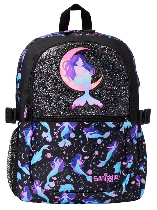 Smiggle School Bag : Mermaid Colorful & Stylish 16 Inch Backpack for Kids - Jaiman Toys