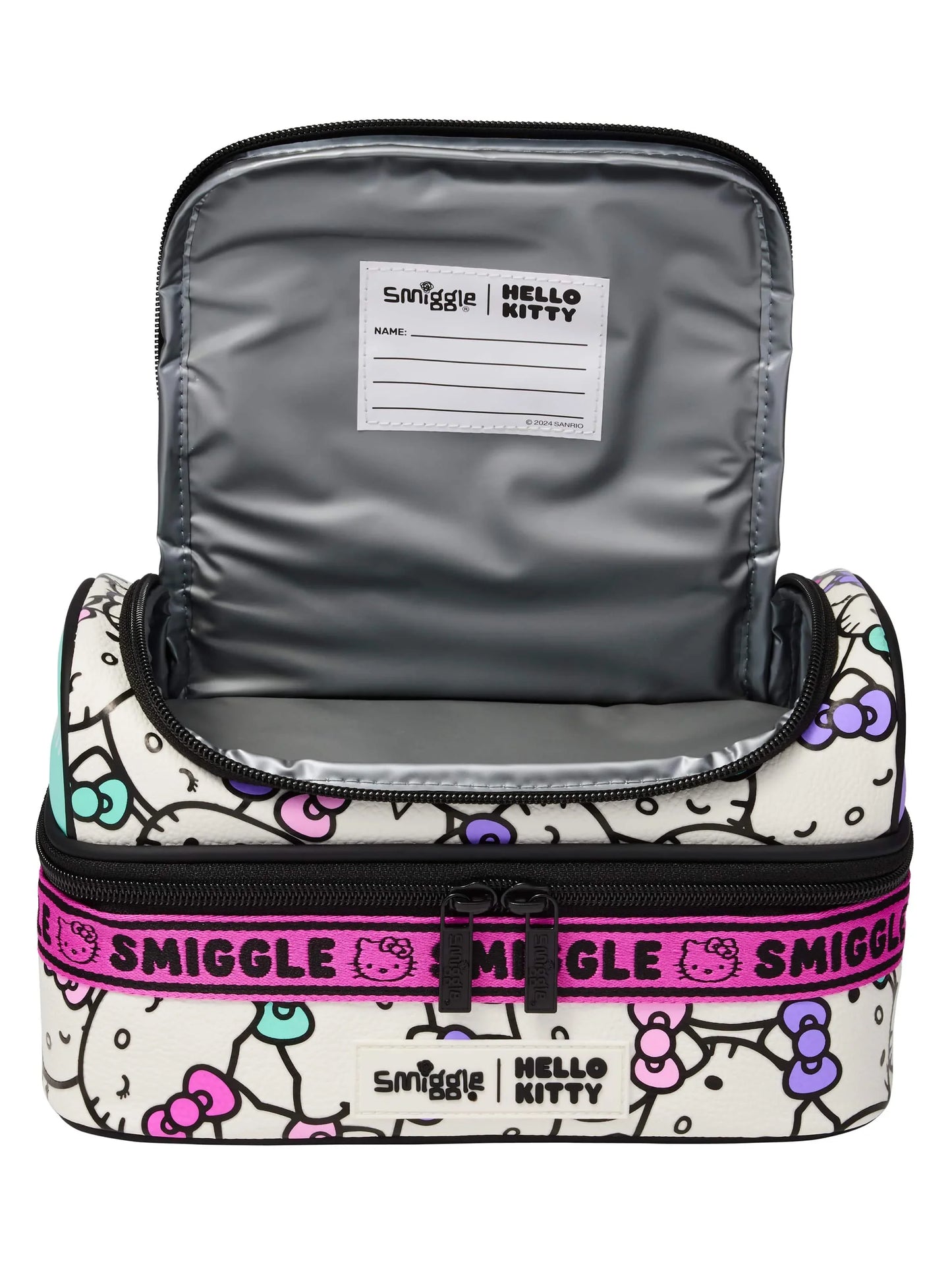 Smiggle Lunch Bag : Hello Kitty Double Decker 7 Inch For Kids - Jaiman Toys