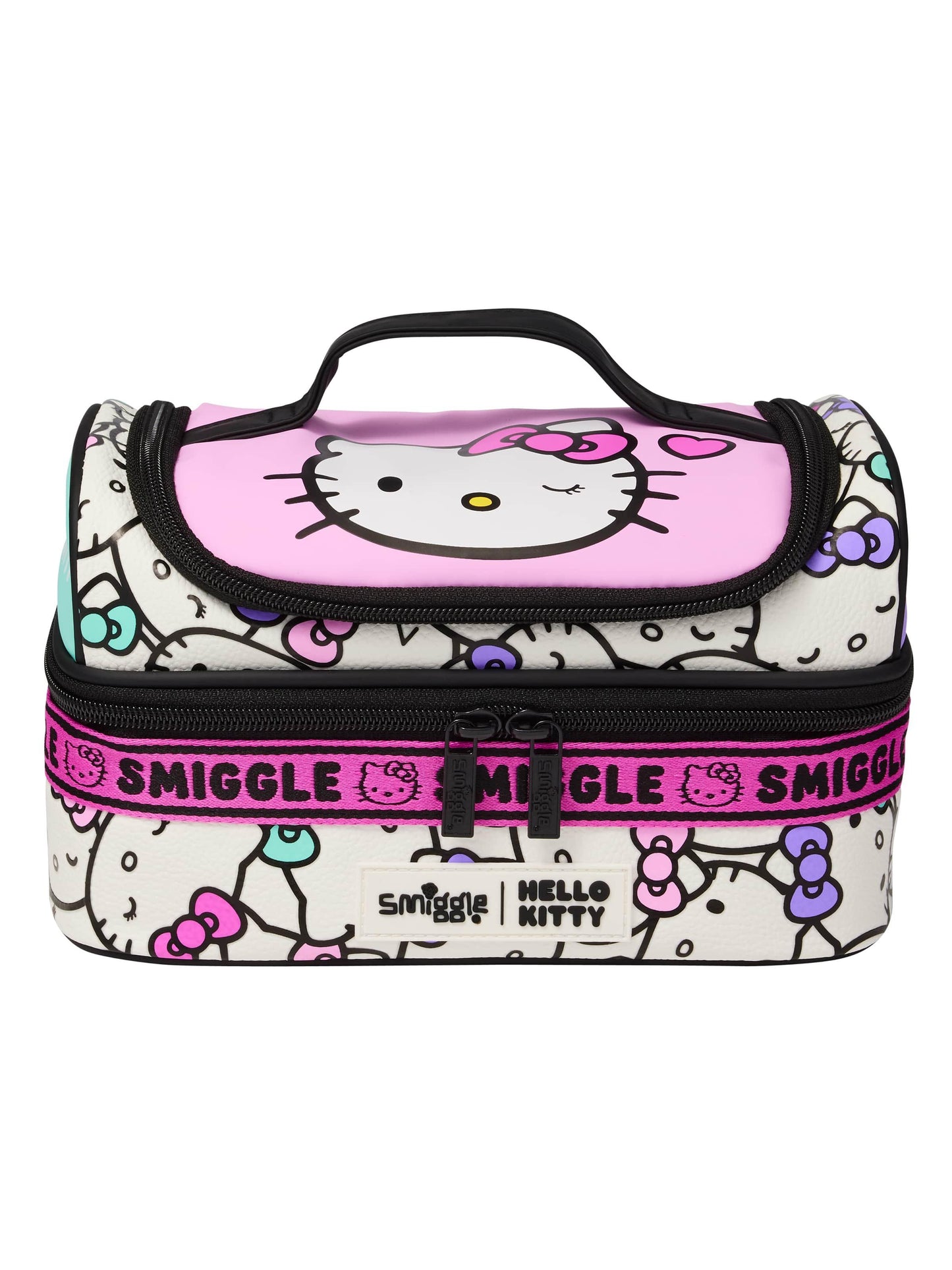 Smiggle Lunch Bag : Hello Kitty Double Decker 7 Inch For Kids - Jaiman Toys