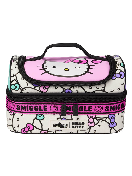 Smiggle Lunch Bag : Hello Kitty Double Decker 7 Inch For Kids - Jaiman Toys