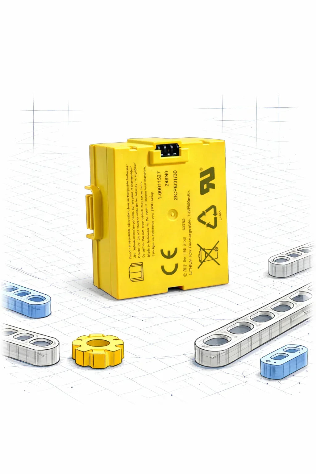 LEGO® Technic™ Small Hub Battery 45612 for Spike Essential