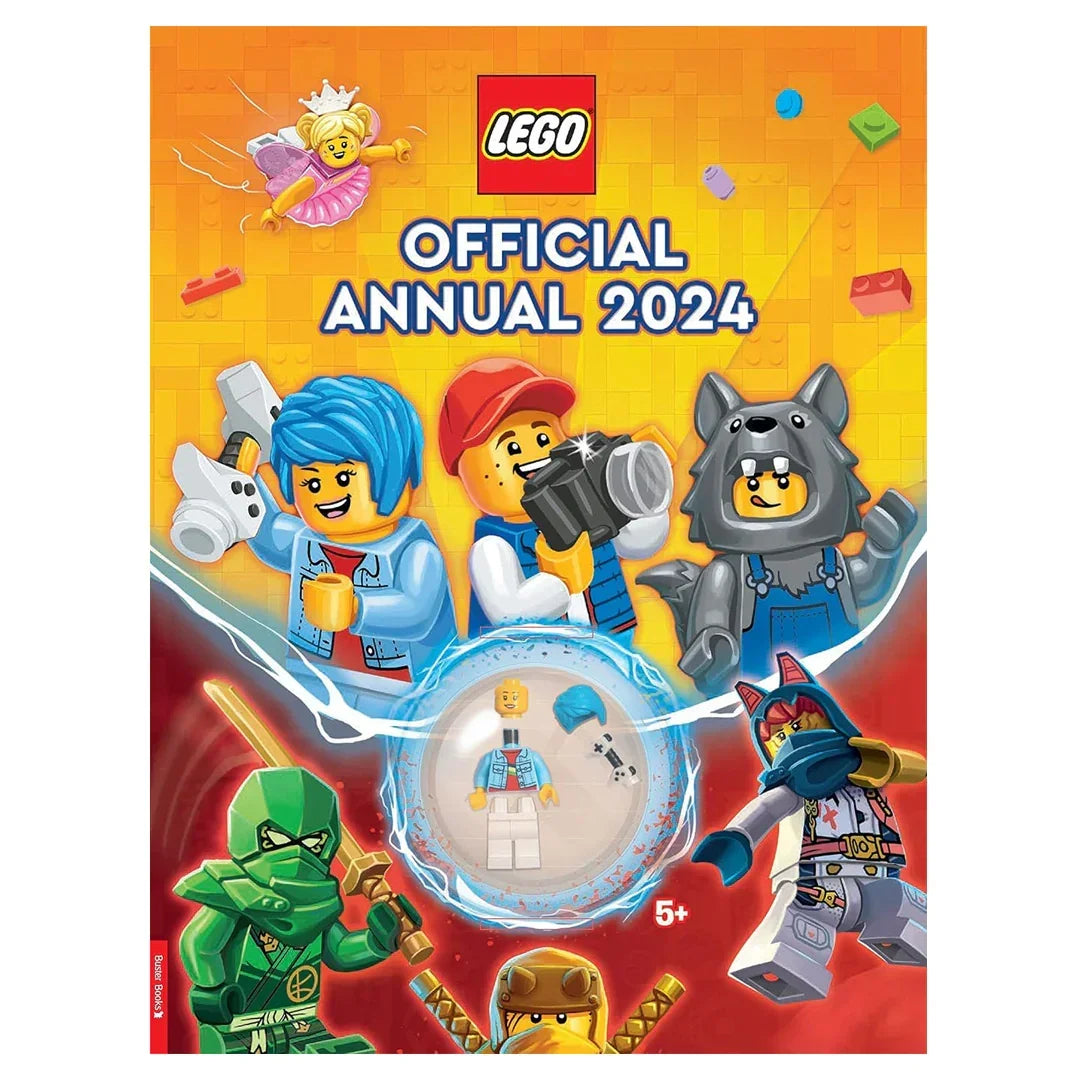 LEGO Official Annual 2024 Book with Gamer Minifigure (by LEGO (Author), Buster Books (Author))