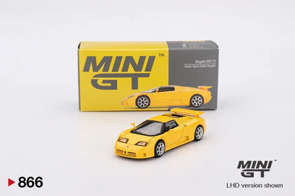 Mini GT 1:64 Scale Nissan LBWK S15 Silvia GARASIDRIFT 2025 + Bugatti EB110 Super Sport Die-Cast Cars | Collector Duo Set