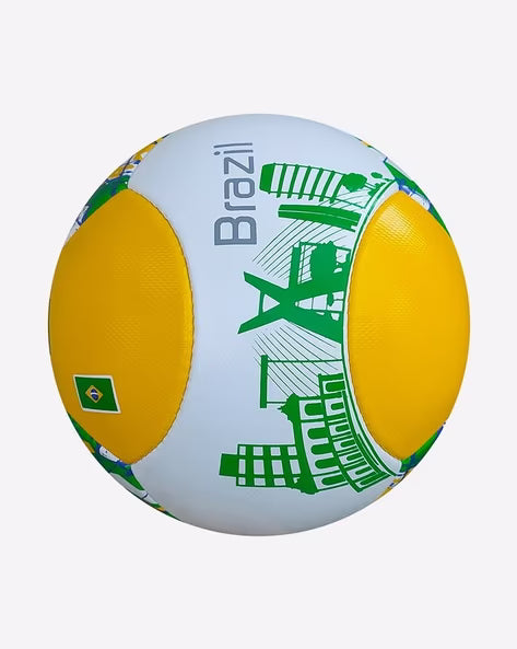 Starter Country Football L3 Size 5 – Brazil Edition | Hand-Stitched Professional Soccer Ball