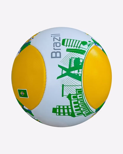 Starter Country Football L3 Size 5 – Brazil Edition | Hand-Stitched Professional Soccer Ball