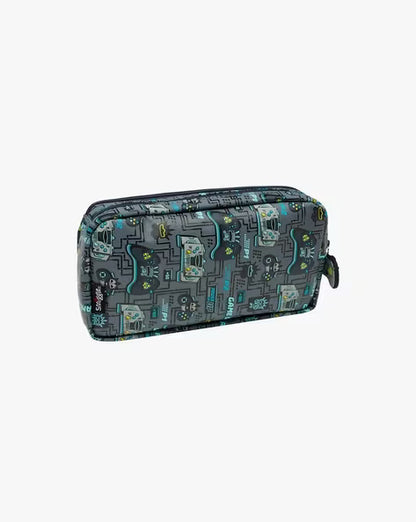 Smiggle Game On Pencil Pouch – Gaming Theme Kids School Stationery Pouch
