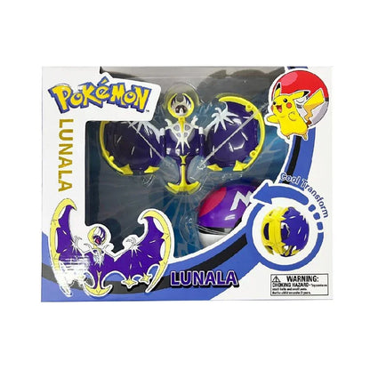 Children's Toys Pokemon Balls Transform: Lunala Lunar Beast POKEMON TOYS ZC8911 - Jaiman Toys