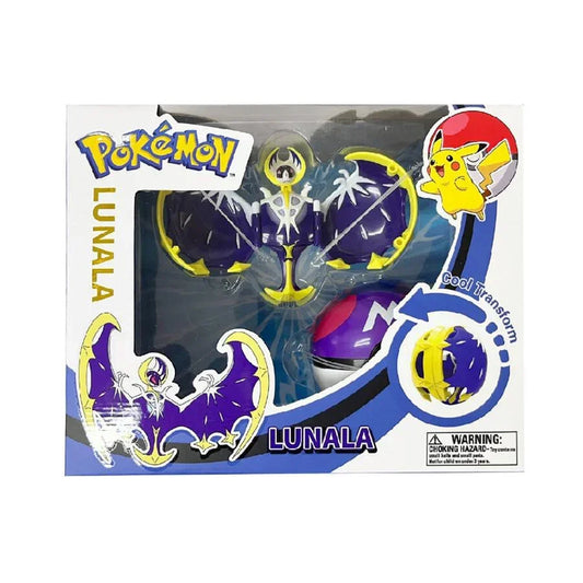 Children's Toys Pokemon Balls Transform: Lunala Lunar Beast POKEMON TOYS ZC8911 - Jaiman Toys