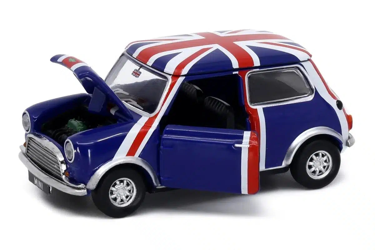 Tiny City Mini Cooper Mk 1 Union Jack 1:50 Scale Die-cast Model Car | British Classic Collectible