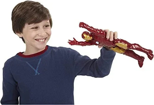 ToySiri! Titan Hero Series Super Hero Characters Action Figure Iron Man Best Gift for Birthday Kids Toddlers Boys Girls 12Inch - Jaiman Toys