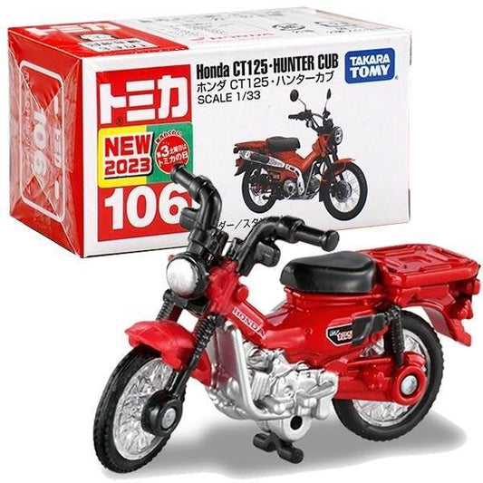 Tomica Honda CT125 Hunter Cub- TAKARA TOMY -Diecast Scale Model Car 1/33 - Jaiman Toys