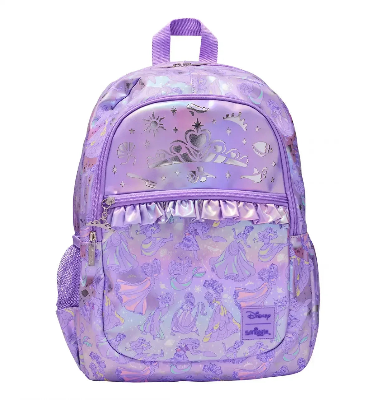 Smiggle School Bag : Disney Princess Colorful & Stylish 16 Inch Backpack for Kids - Jaiman Toys