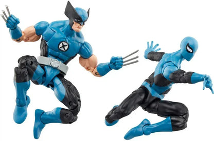 Hasbro Marvel Legends Fantastic Four Wolverine & Spider-Man Action Figures 2-Pack | 6-Inch Collectibles