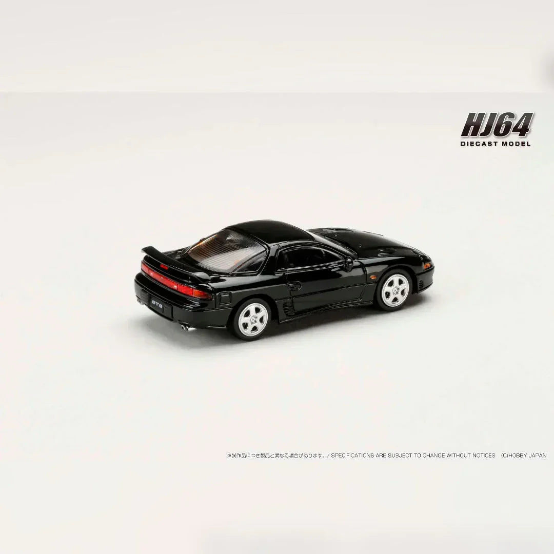 HJ64 1:64 Mitsubishi GTO TWINTURBO Tuscan Black Pearl HJ641065ABK - Jaiman Toys