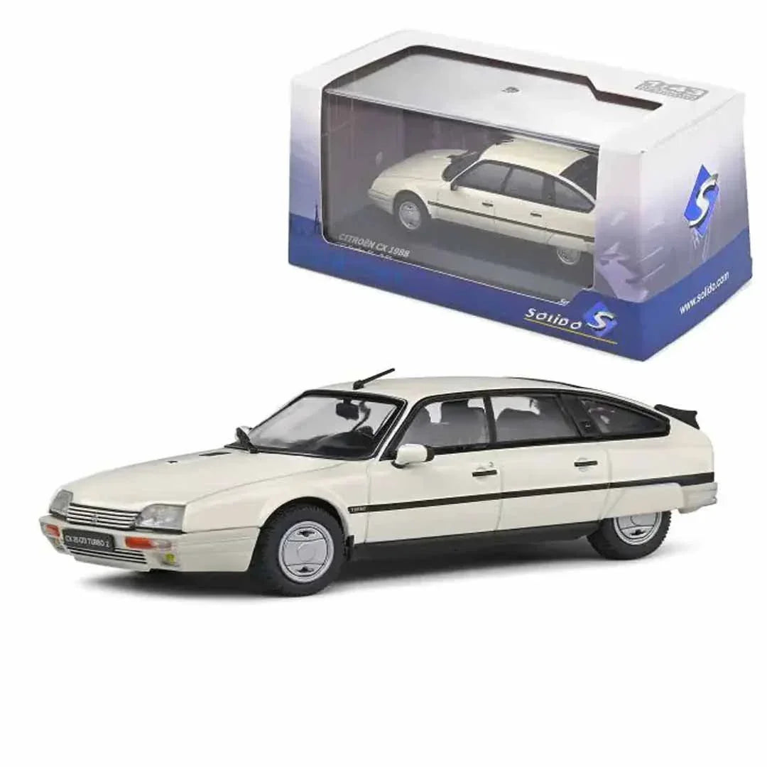 Solido S4311703 1:43 Scale Citroën CX GTI Turbo II – White | Diecast Collectible Model Car - Jaiman Toys