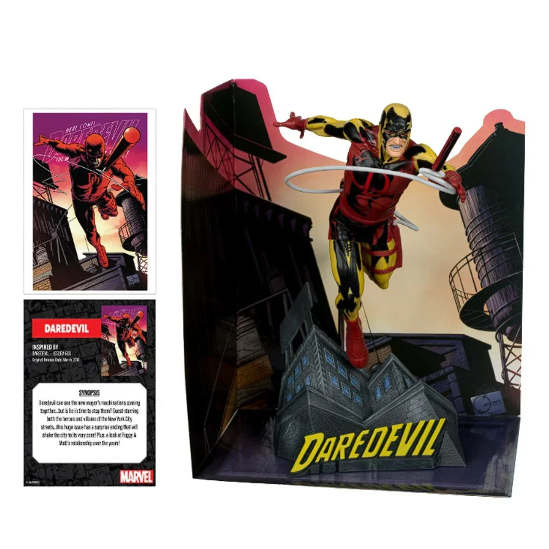 Marvel Collection - Daredevil (Daredevil #600) Platinum Edition Action Figure by McFarlane Toys - Jaiman Toys