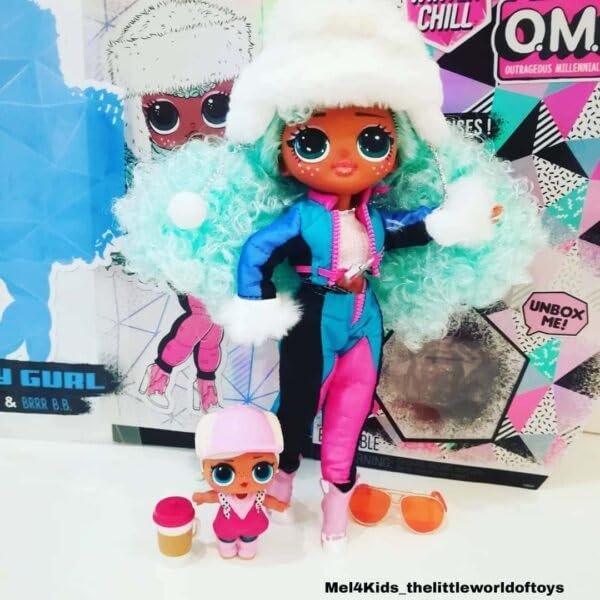LOL Surprise! O.M.G. Fashion Doll with More Surprises for Kids Age 3+ (ICY Gurl &amp; BRRR B.B) - Jaiman Toys