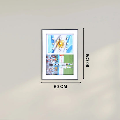 Lionel Messi 80x60 Premium Decorative Wall Frame – A Tribute to Football Royalty - Jaiman Toys