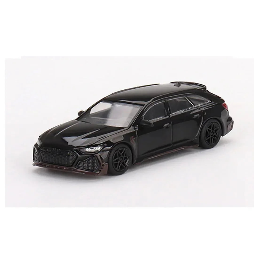 Mini GT ABT Audi RS6 Johann A.b.t Signature Edition Black - Jaiman Toys