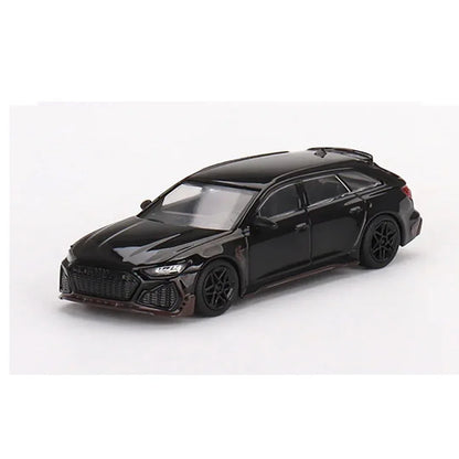 Mini GT ABT Audi RS6 Johann A.b.t Signature Edition Black - Jaiman Toys