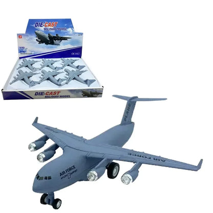 Breatoi! Military Transport Planes Toy! 1:300 Scale Models Pull Back Alloy - Jaiman Toys