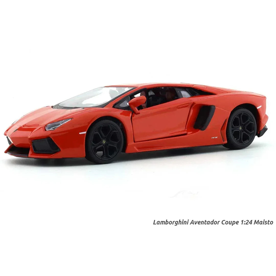 Lamborghini Aventador LP 700-4 Metallic Orange 1:24 Scale Diecast Model Car by Maisto – Official Licensed Supercar Collectible - Jaiman Toys