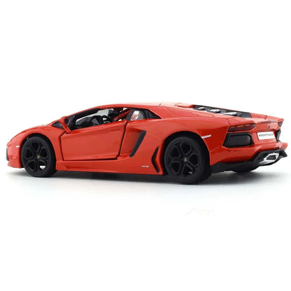 Lamborghini Aventador LP 700-4 Metallic Orange 1:24 Scale Diecast Model Car by Maisto – Official Licensed Supercar Collectible - Jaiman Toys