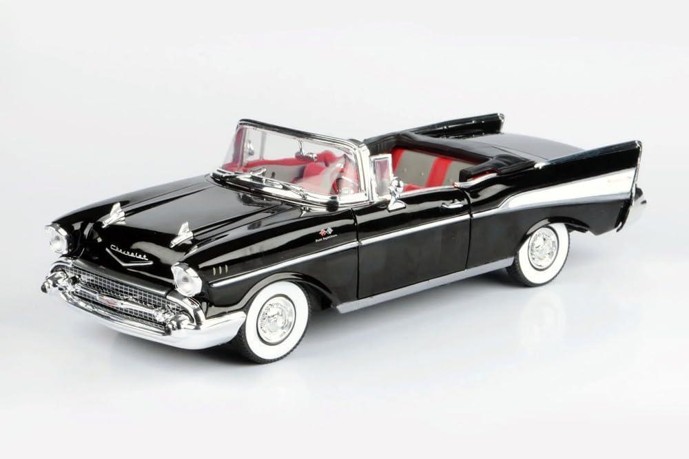 1957 Chevy Bel Air Convertible, James Bond 007 Dr. No 1:18 Diecast Car Model - Jaiman Toys