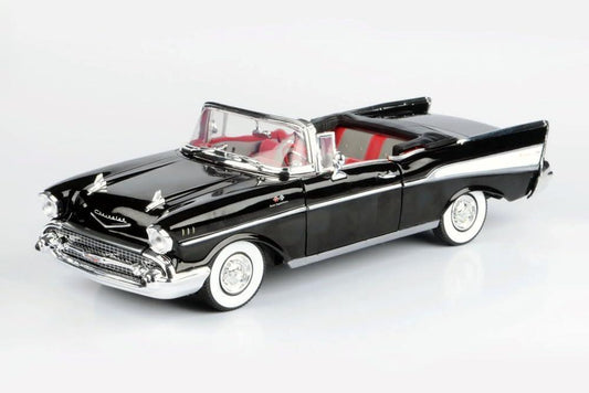1957 Chevy Bel Air Convertible, James Bond 007 Dr. No 1:18 Diecast Car Model - Jaiman Toys
