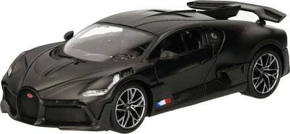 Maisto -Compatible with Bugatti Divo Replica Sports Car Model 2018 (Matte Black) - Jaiman Toys