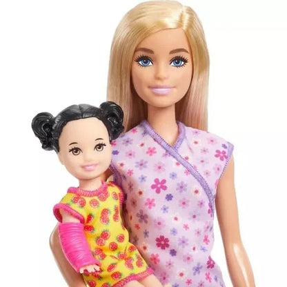 Barbie Pediatrician Doll and Doctor Playset with Accessories, Purple Scrubs for 3 Years & Above (Purple) - Jaiman Toys