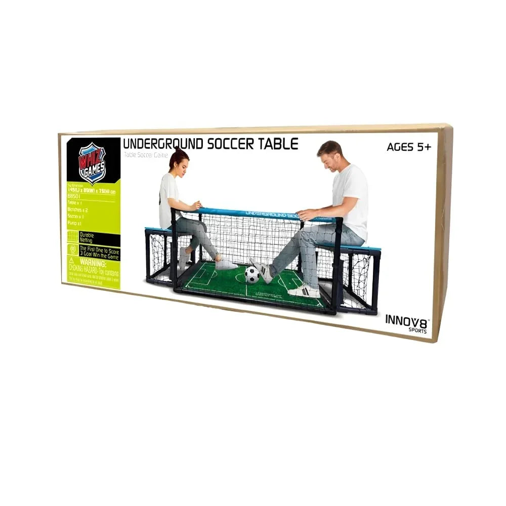 Innov8 Underground Soccer Table, Indoor Football Game Set with Ball, Ages 5+ - Jaiman Toys