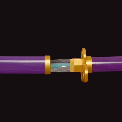 Wooden Sword Zoro Japanese Samurai Sword Original Anime Replica, Sky Feather Slash, Katana by Yama Enma - Jaiman Toys