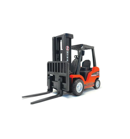 Centy Dig & Build Friction Powered Forklift Toy with Telescopic Mast & Adjustable Forks – Heavy Duty Construction Vehicle for Kids 3+ Years