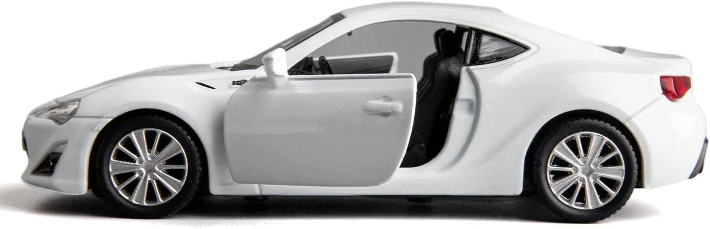 RMZ City 1:36 Toyota 86 Diecast Car Model – Opening Doors, Realistic Interior (Red & White Variants)
