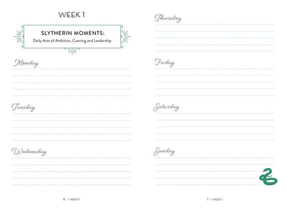 Harry Potter: Ambition: A Guided Journal for Embracing Your Inner Slytherin - Jaiman Toys