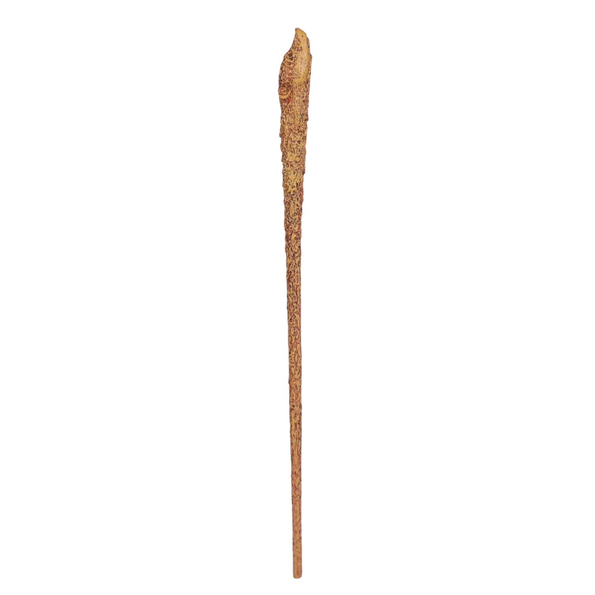 Classic Handcrafted Harry Potter Wand - 35 CM Wizard Stick Collectible & Cosplay Accessory: Hufflepuff Mascot's Wand (No LED) - Jaiman Toys