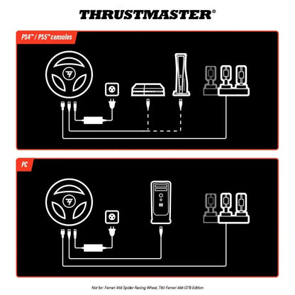 Thrustmaster T248 Racing Wheel – Hybrid Force Feedback Wheel for PS5, PS4 & PC with Magnetic Pedals - Jaiman Toys
